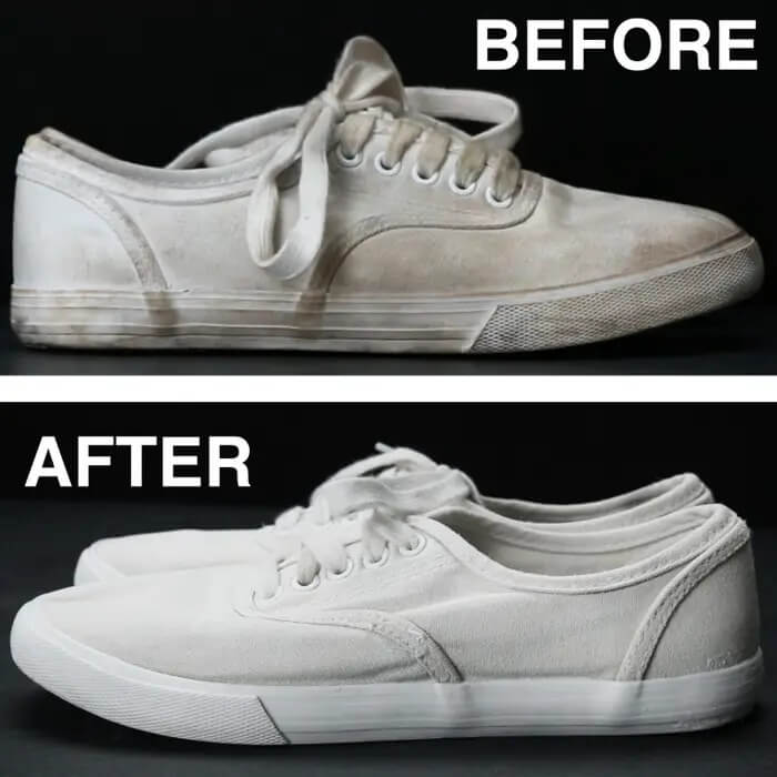 giặt giày trắng