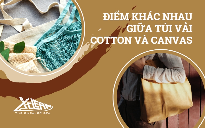 Điểm khác nhau giữa túi vải cotton và túi vải canvas